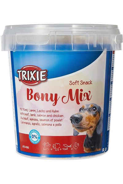 Trixie Soft Snack Bony Mix Dog Treats - 500G