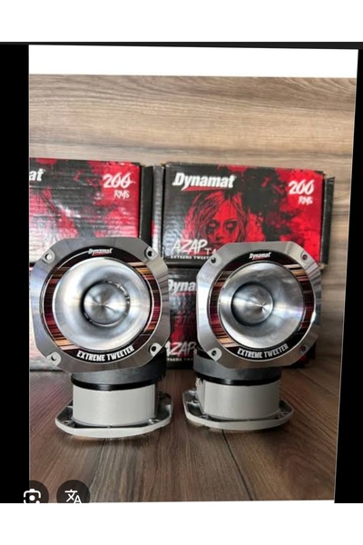 Dynamat AzapT4 13 Cm 200 Rms TWEETER Profesyonel