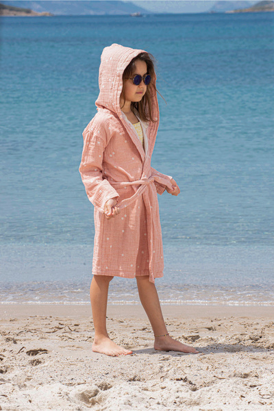 SUN LESTOFF Cotton Children's Bathrobe