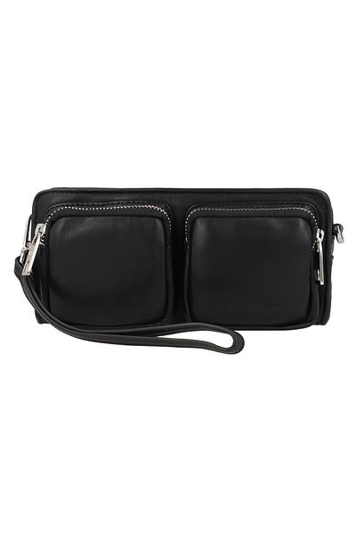 liebeskind Kožená kabelka Maia Clutch 19 cm