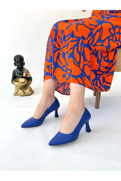 MRVN MERVINA Fiona Model Günlük Kısa Topuklu Ayakkabı