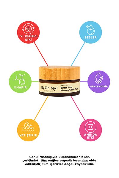 My Oh My Naturals My Oh My! Naturals - Organic and Superior Better Than Mommy's Kiss Balm Cream