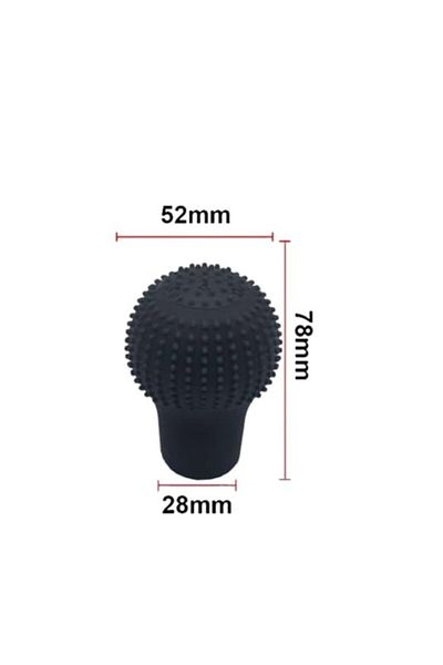 YAVAS OTO Gear Shift Knob Cover Silicone Yuv Massage Gray
