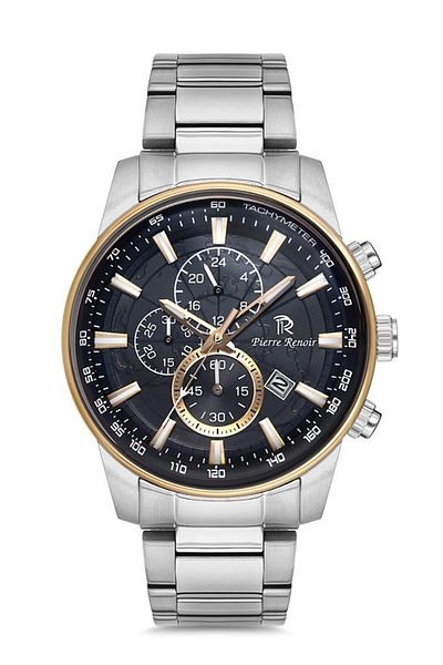Pierre Renoir 2021m Metal-Gold Men's Watch