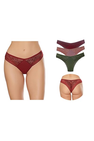 Birazilian Dantel Külot 3 Lü