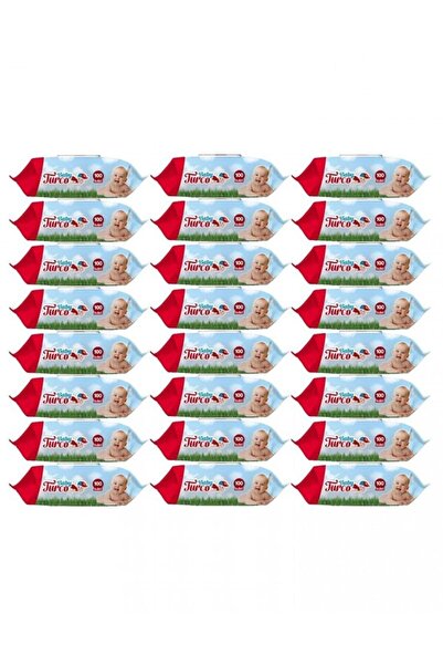 Baby Turco Islak Havlu Mendil 90 Yaprak 24 Paket