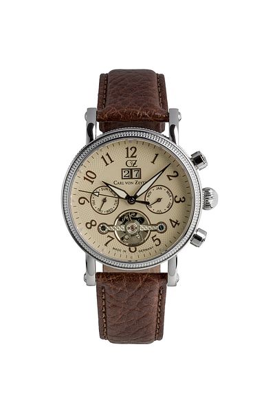 Carl Von Zeyten Mens Watch Carl Von Zeyten CVZ0073CRS, Automatic, 43mm, 5ATM