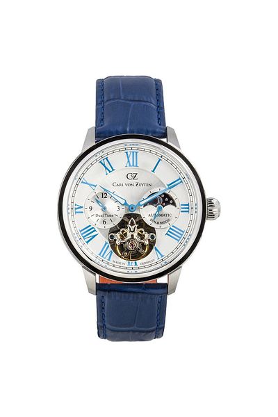 Carl Von Zeyten Mens Watch Carl Von Zeyten CVZ0081WHS, Automatic, 46mm, 10ATM