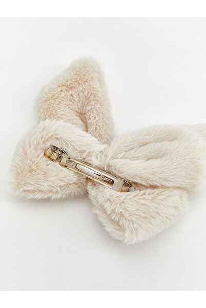 LC Waikiki Women's Plush Hair Clip with Bow Figure