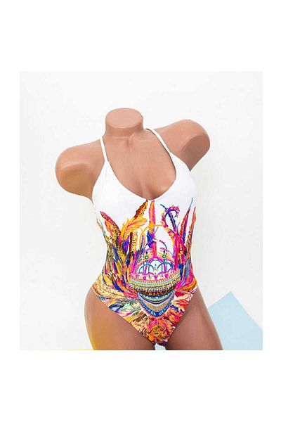 Intisimo Swimsuit, One-piece, New Model, White - 40