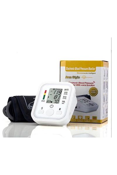 MACON Automatic Upper Arm Blood Pressure Monitor With LCD Digital Display