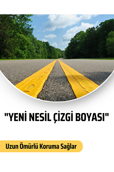 BARS Soğuk Döküm Kalın Yol Çizgi Boyası, Hızlı Kuruyan, Esnek Yapı, Termoplastik