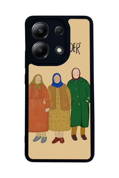 BGAKSESUAR حافظة Xiaomi Redmi Note 13 4G متوافقة مع اللون الأسود غير اللامع -...