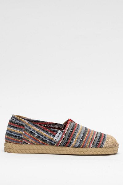 Liger Women's Linen Ballerina Shoes Red - Beige