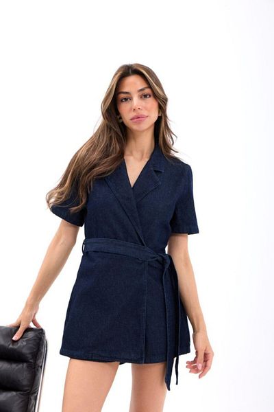 gelirr 7345 Denim Overalls-Blue