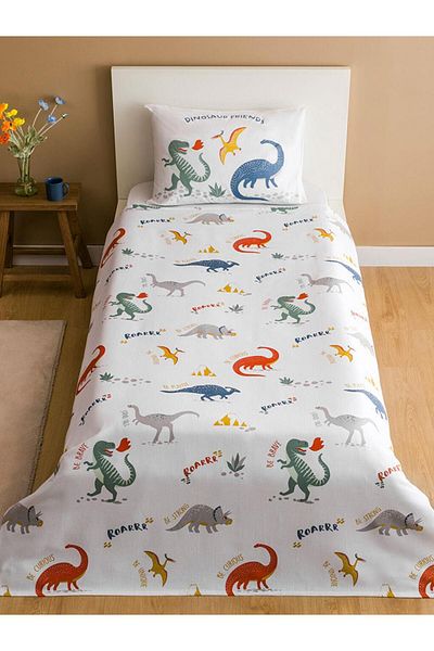 LC Waikiki Μικτό Παιδικό Σετ Πικέ με στάμπα Dinosaur (S5)