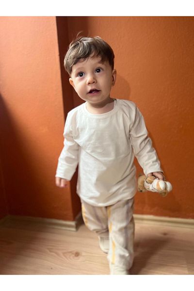 BabyDia Children's Linen Trousers