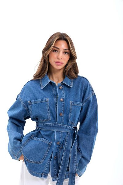 MODAVERA 7366 Denim Jacket-Blue