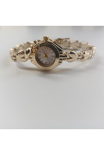 QUARTZ Luxury Women's Wristwatch, Heart Watch, Women's Watch, Gold Watch