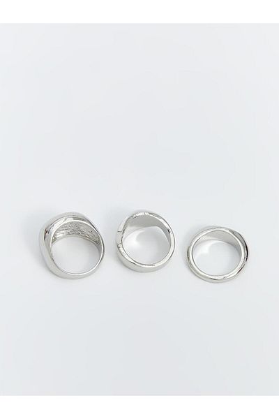 LC Waikiki Gray Women's Ring Set 3 Pieces (S5)