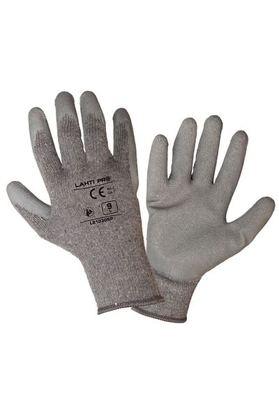Lahti Pro Latex Glove With Polyester-Cotton - 9