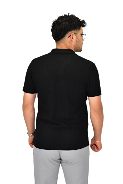 DYNAMO Ανδρικό μπλουζάκι με κουμπιά με γιακά 9655 BGL-ST04589