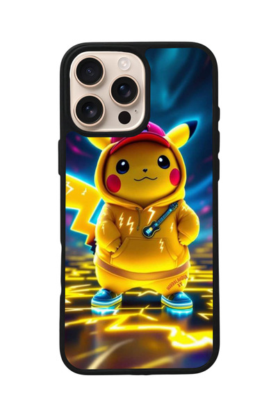 Aksel Kılıf طباعة متوافقة مع Apple iPhone 12 Pro، أسود غير لامع، سيليكون ناعم...