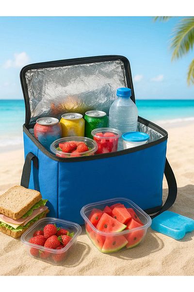 Ankaflex Car Auto Thermos - Refrigerator, Cool Holder and Picnic Bag Camping Beach Bag