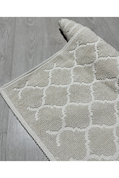 Çelsa Home Dora Bukle Lüks Pamuklu Kilim Krem 70x150 Cm / 80x200 Cm / 120x180 Cm