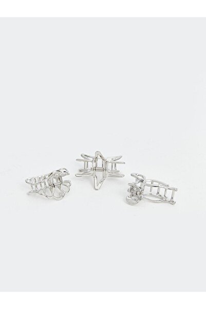 LC Waikiki Patterned Girl's Hair Clip Set of 3 (S5)