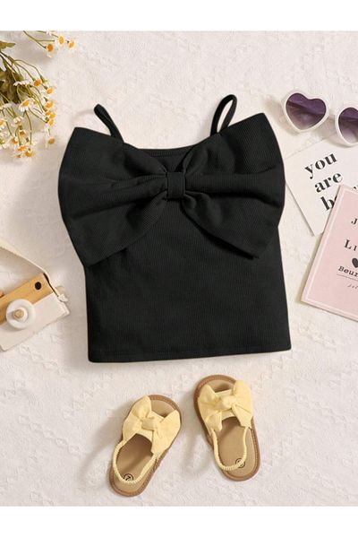 Kokosh kidss Girl's 2-Piece Ruffled Single Shoulder Crop Set