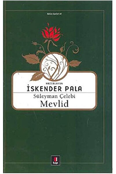 Kapı Yayınları Süleyman Çelebi Mevlid