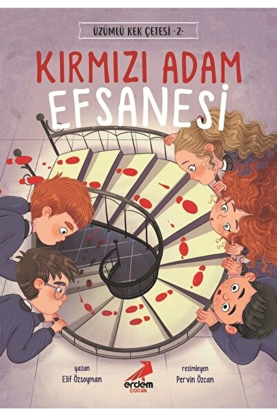 Erdem Çocuk Kırmızı Adam Efsanesi - Üzümlü Kek Çetesi 2 - Elif Özsoyman 97860...