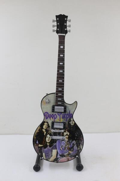 shop Dekorati̇f Rock Gi̇tar 25 Cm Ayakli Deep Purple