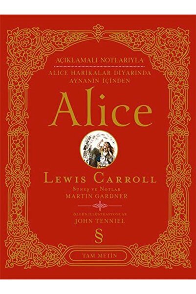 Everest Yayınları Alice (ciltli), Lewis Carroll, , Alice (ciltli) Kitabı, 312...