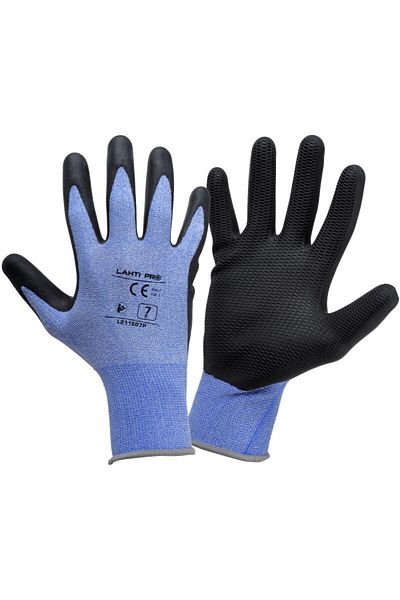 Lahti Pro Latex Glove With Elastic Polyester - 10