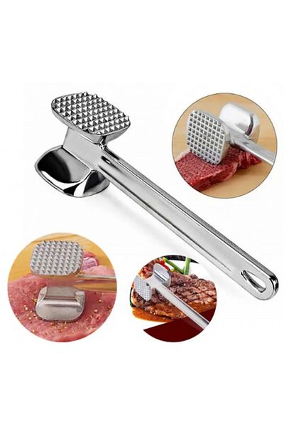 SyaMAG Meat Tenderizer Hammer, with 2 sides, 26 cm