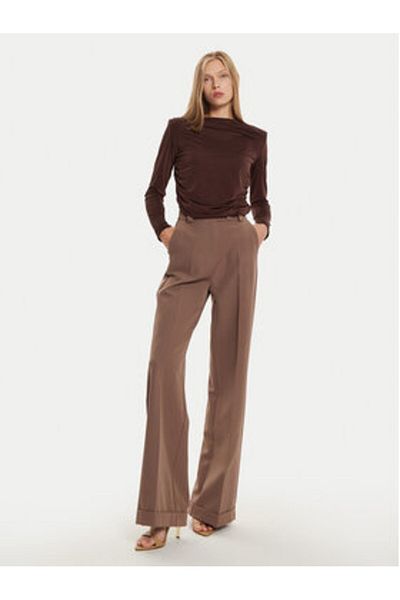 MARYLEY Women's Fabric Trousers 24IB563/43WO Brown