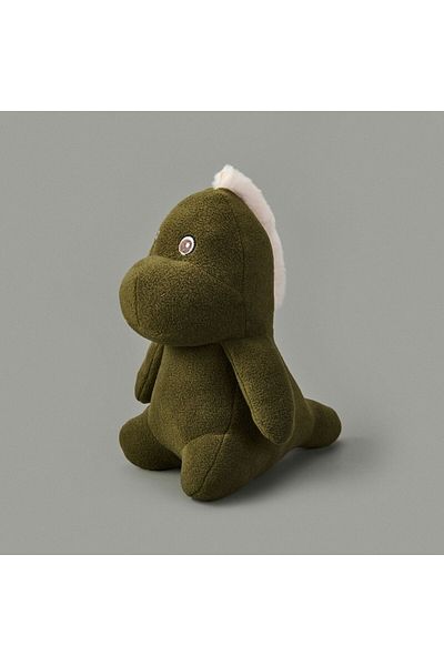 MATMEL Pernă moale cu figurină de dinozaur - verde - 20x25 cm