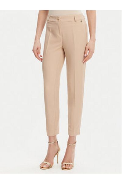 MARYLEY Pantaloni din material textil pentru femei 25EB52Z/M24/43PG bej