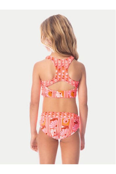 MAAJİ Costum de baie maaji pentru fete PT3417KKB00514 Portocaliu