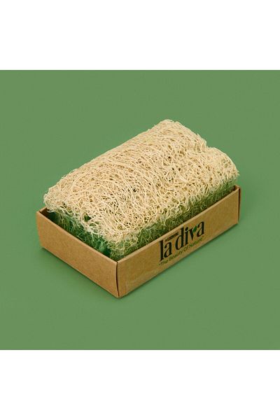 MATMEL Diva Aloe Vera Pumpkin Fiber Soap - Green - 130 Gr