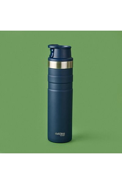Evidea Kitchen Individual Thermos - Navy Blue - 600 ml