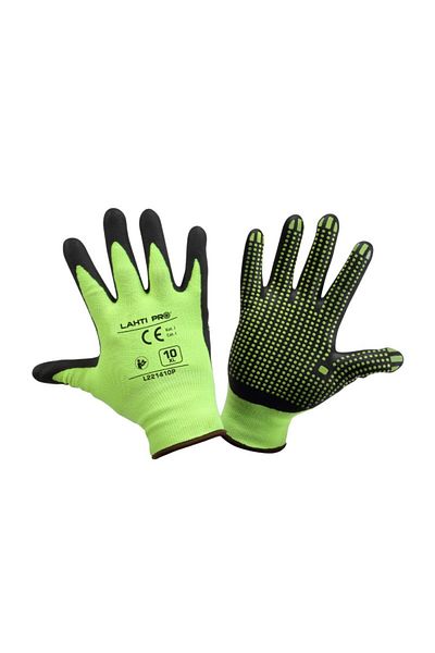 Lahti Pro Nitrile Foam Insert Glove With Spikes - 11