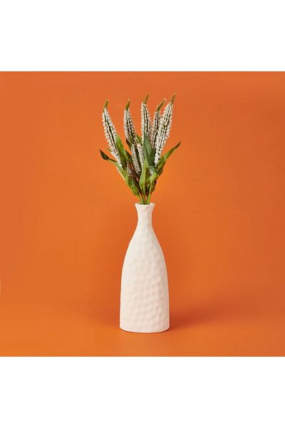 Herdekora Lavender Bunch Artificial Flower - White - 46 cm