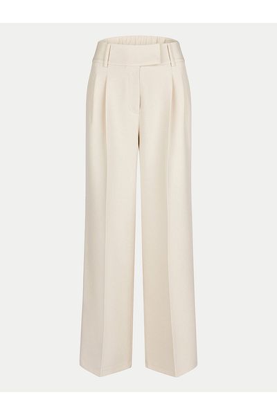 Marc Aurel Pantaloni din material textil pentru femei 1740 2001 93262 Ecru
