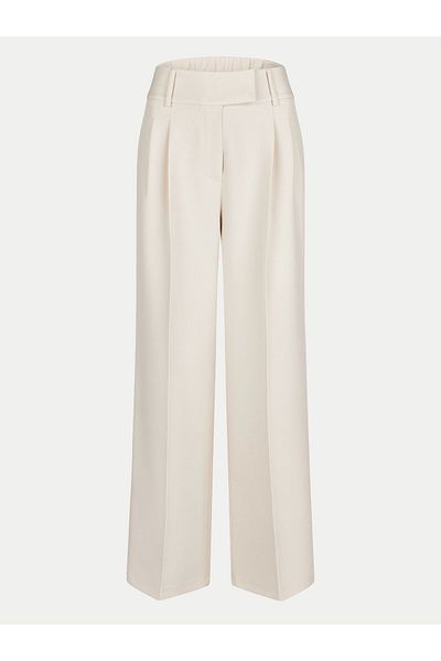 Marc Aurel Pantaloni din material textil pentru femei 1740 2001 93262 Ecru