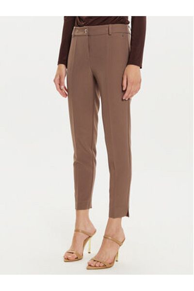 MARYLEY Women's Fabric Trousers 24IB52Z/M19/43WO Brown