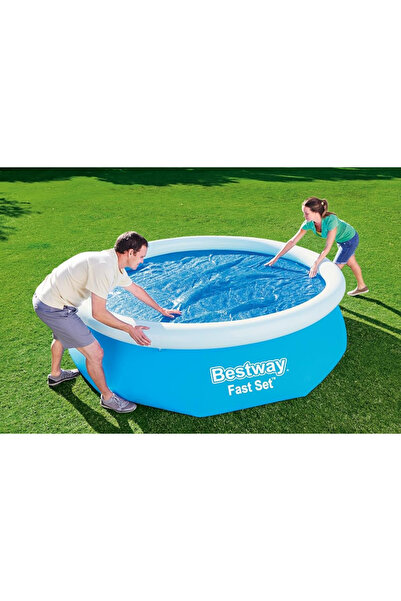 BESTWAY Güneş Enerjili Isısını Koruyan Havuz Örtüsü 244 Cm Yuvarlak Havuzlar ...