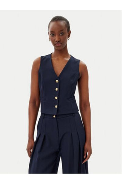 MARYLEY Women's Vest 25EB128/43BL Navy Blue